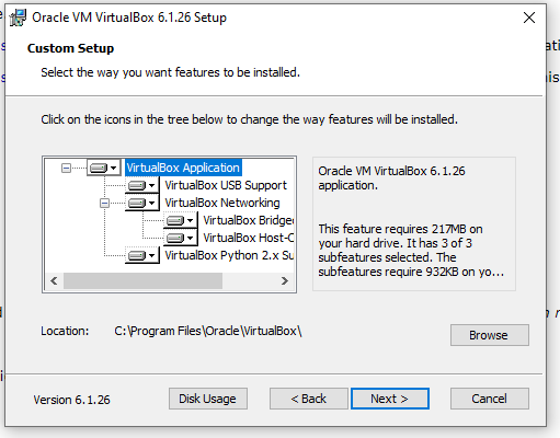 Virtualbox instalador